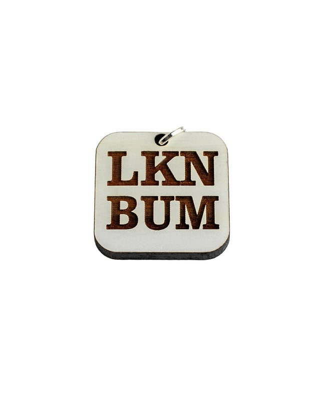 One More Game Wood Charm