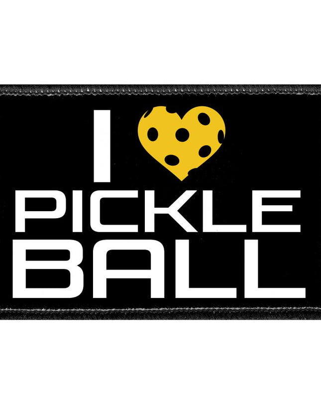 I Love Pickleball - Removable Patch
