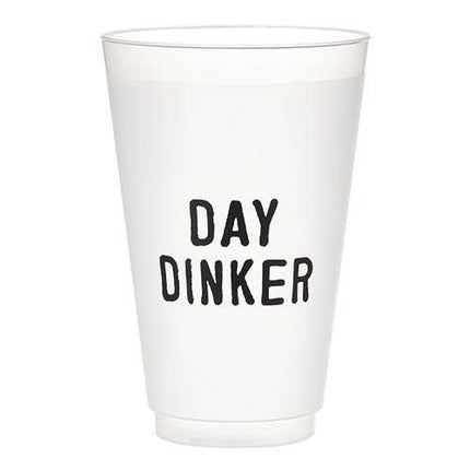 Day Dinker Set of 8 Frosted Cups