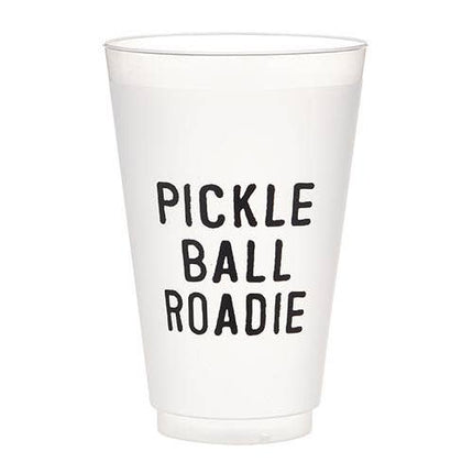 Pickleball Roadie - Set of 8 Frosted Cups