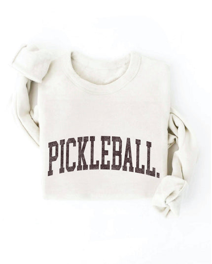 PICKLEBALL Graphic Sweatshirt Vintage White