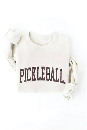 PICKLEBALL Graphic Sweatshirt Vintage White