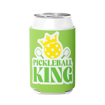 Pickleball King Pickleball Can Cooler