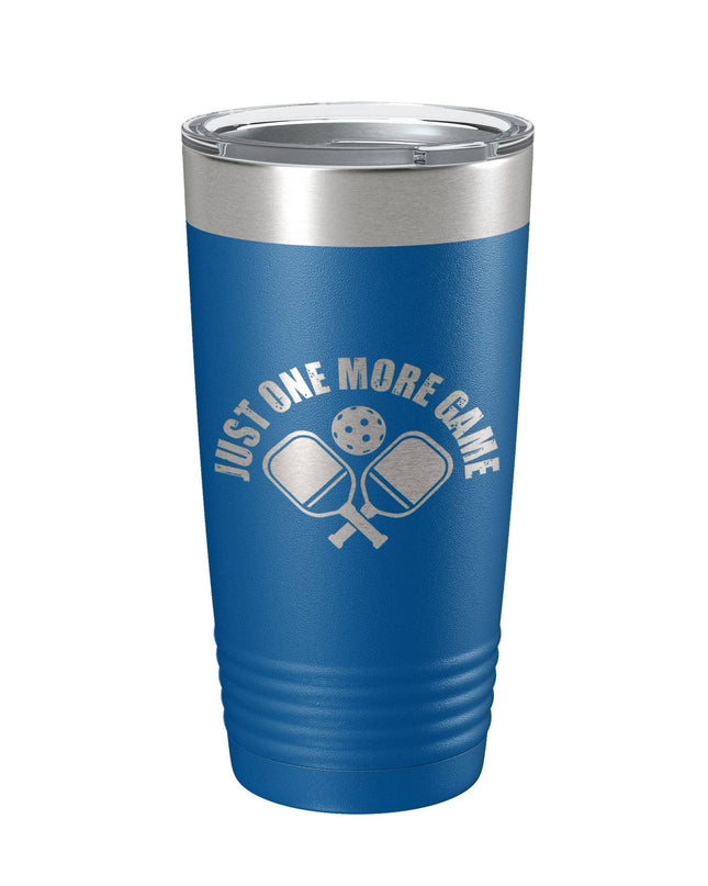 Just One More Game 20oz Insulated Tumbler Royal Blue